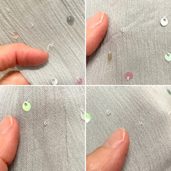 Sparkling Intimately Free People sequin slip dress with tassels! - Picture 17 of 17